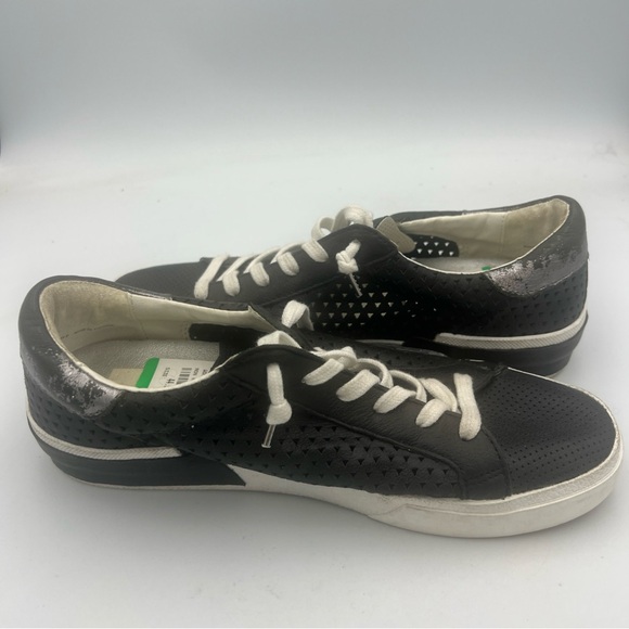 Dolce Vita Zina Perforated 360 Slip-On Women's Sneaker Leather Black Size 9 - Picture 8 of 14